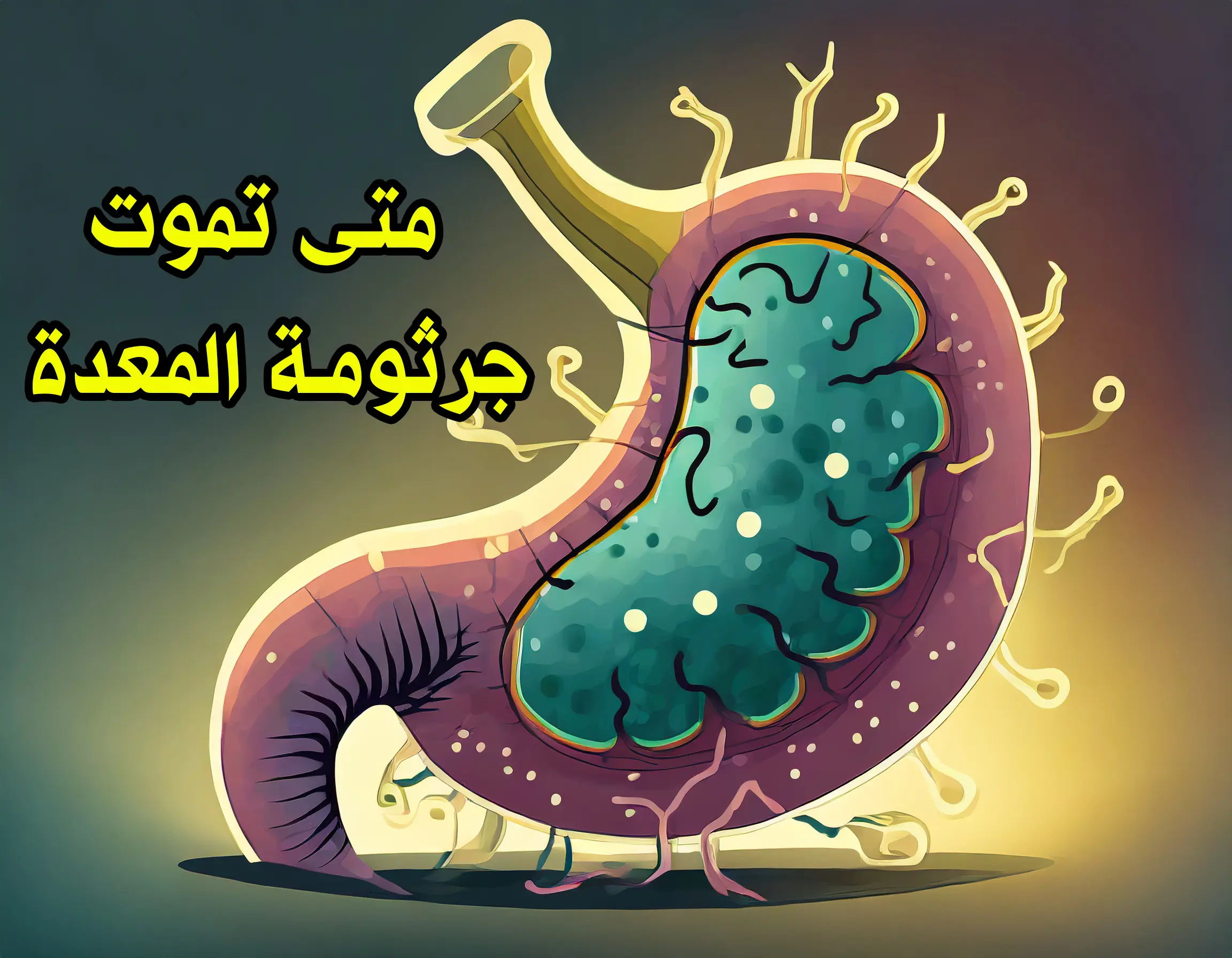 متى تموت جرثومة المعدة1 متى تنتهي حياة جرثومة المعدة في الجسم؟ استكشاف مراحل الدورة الحيوية للبكتيريا
